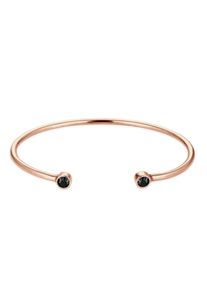 Elli Damen Armreif "Armreif Trend Kristalle 925 Silber", 17cm,mit Stein, Silber 925 (Sterlingsilber), schwarz, Silber 925 (Sterlingsilber), Armbänder