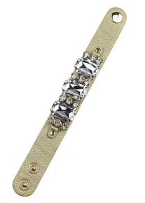Damen Armband "Crystal", gold, Collezione Alessandro, Polyurethan, Armbänder