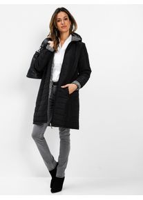 CRÉATION L CREATION L Damen Steppmantel, schwarz, Gr. 40, 100% Polyester, Mäntel