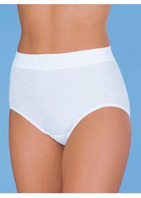 Sloggi Damen Slip, Gr. 44, weiß, 95% Baumwolle, 5% Elasthan, Unterhosen