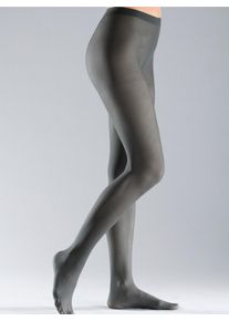 Esda Damen Strumpfhose, Gr. 2, grau, 100% Polyamid, Strumpfhosen