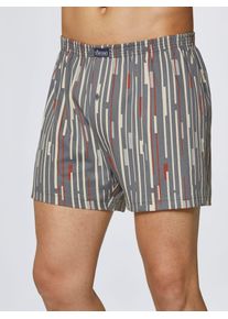 King´S Club KINGS CLUB Herren Boxershorts, Gr. 5, grau, 100% Baumwolle, Unterhosen