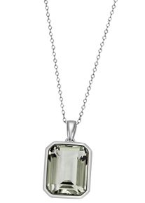 Firetti Damen Kette mit Anhänger "Schmuck Geschenk Silber 925 Halsschmuck Halskette Ankerkette", Silber 925 (Sterlingsilber), L: 45cm, bunt, Silber