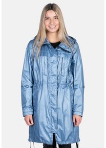 NEW CANADIAN Damen Outdoorjacke "Bryony", blau, sportlich, Gr. 44, unifarben, 100% Polyester, Jacken, seitliche Schlitze mit Druckknopf