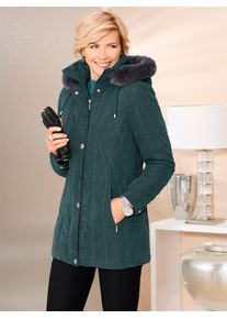 CLASSIC Damen Winterjacke, blau, Gr. 40, unifarben, 85% Polyester, 15% Polyamid, Jacken