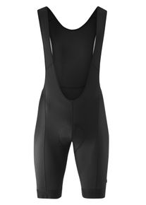 Gonso Herren Fahrradhose "Teglio Bib", schwarz, Gr. XL, 78% Polyamid, 22% Elastan, Hosen, kurze Herren Radlerhose mit Sitzpolster, Radhose mit Trägern