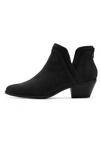 Lascana Damen Cowboy Stiefelette, Gr. 42, schwarz, Obermaterial: 100% Textilmaterial. Futter: 100% Textilmaterial. Decksohle: 100% Lederimitat.