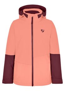 Ziener Kinder Skijacke "AVAK", rot, Gr. 104, Obermaterial: 100% Polyester;Futter: 1. 100% Polyamid, 2. 100% Polyester;Wattierung: 100% Polyester;,