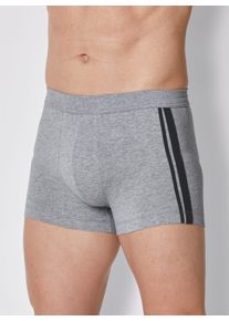 Schiesser Herren Panty, Gr. 6, grau, 95% Baumwolle, 5% Elasthan, Unterhosen