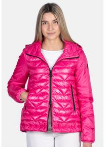 NEW CANADIAN Damen Steppjacke "Belrose", pink, sportlich, Gr. 40, unifarben, 100% Polyester, Jacken, mit Funktionskapuze