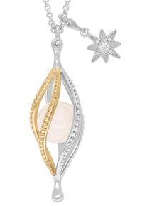 Engelsrufer Damen Kette mit Anhänger "You are my universe, ERN-UNIVERSE-RQ-ZI-G", Silber 925 (Sterlingsilber), L: 60cm B: 14mm, rosa, Silber 925
