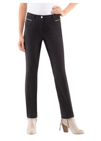 Stehmann Damen Thermohose, grau, Gr. 205, unifarben, 47% Polyester, 26% Viskose, 23% Polyamid, 4% Elasthan, Hosen