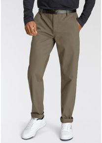 Bruno Banani Herren Chinohose, grün, casual, Gr. 30, unifarben, Web, Obermaterial: 98% Baumwolle, 2% Elasthan, Hosen