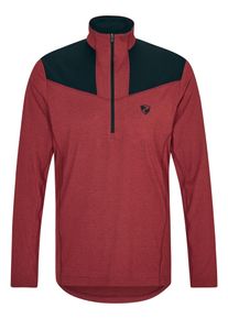 Ziener Herren Sweater "JONGA", rot, Gr. 50, Obermaterial: 1. 88% Polyester (recycelt), 12% Elasthan, 2. 94% Polyester, 6% Elasthan;, Sweatshirts