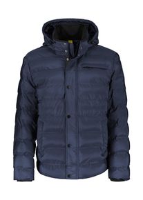 Lerros Herren Steppjacke "Lerros Kapuzenjacke", blau, Gr. XXXL, 100% Polyester, Jacken