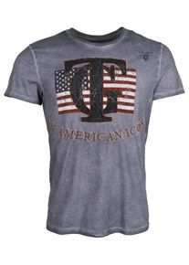 Top Gun Herren T-Shirt "TG20201113", grau, Gr. S, Obermaterial: 100% Baumwolle, Shirts