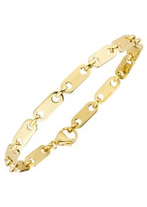Jobo Damen Goldarmband, Gelbgold 585, gelb, Gelbgold 585, Armbänder, 585 Gold 21 cm