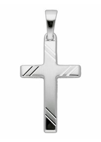 Adelia´s ADELIA ́S Damen Ketten-Anhänger "585 Weißgold Kreuz Anhänger", Damen, Weißgold 585, silber, Weißgold 585, Schmuckanhänger, Goldschmuck für Damen &