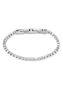 Tamaris Damen Armband "TJ-0397-B-19", 19, Edelstahl, silber, Edelstahl, Armbänder, mit Zirkonia (synth.)