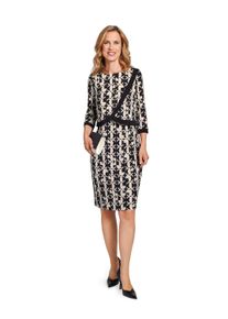 Damen Jerseykleid "HERMANN LANGE Collection Jerseykleid Tamara", schwarz, Gr. 46, HERMANN LANGE Collection, 95% Polyester, 5% Elasthan, Kleider