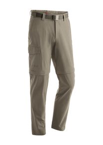 Maier Sports Herren Funktionshose "Torid slim zip", beige, Gr. 28, 90% Polyamid, 10% Elasthan, Hosen, Herren Wanderhose, zipp-off Outdoor-Hose, 4