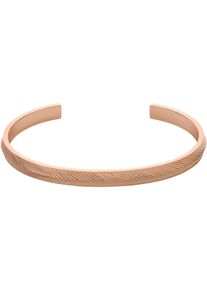 Fossil Damen Armspange "HARLOW, JF04665040, JF04661791", Edelstahl, rosa, Edelstahl, Armbänder