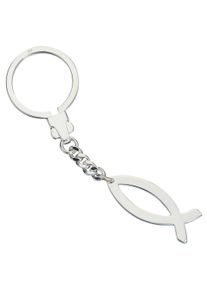 Jobo Damen Schlüssel-Anhänger "Anhänger Ichthys", silber, Silber 925 (Sterlingsilber), Schlüsselanhänger, 925 Silber