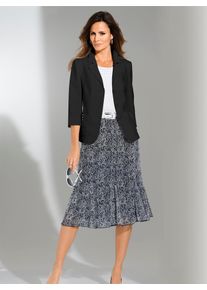Damen Blusenblazer "Blusenblazer", schwarz, Gr. 38, 100% Polyester, Blazer