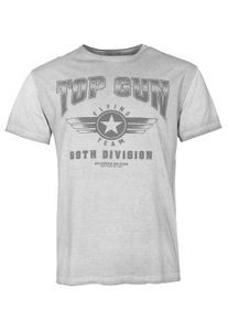 Top Gun Herren T-Shirt "TG20212105", grau, Gr. XXL, Obermaterial: 100% Baumwolle, Shirts