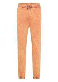 Rusty Neal Herren Sweathose, orange, casual, Gr. XXL, Batikmuster, 100% Baumwolle, Hosen, mit verwaschenem Muster