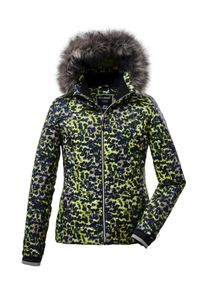 Killtec Kinder Skijacke "KSW 54 GRLS SKI JCKT", grün, sportlich, Gr. 140, 100% Polyester, Jacken