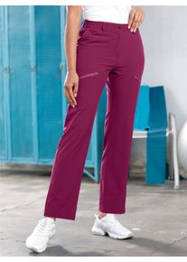 Catamaran Damen Trekkinghose, lila, Gr. 38, unifarben, 93% Polyester, 7% Elasthan, Paspelierung:100% Polyester, Hosen