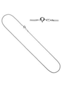 Jobo Damen Silberkette, Silber 925 (Sterlingsilber), L: 45cm, silber, Silber 925 (Sterlingsilber), Halsketten, Panzerkette 925 Silber 45 cm 2 mm