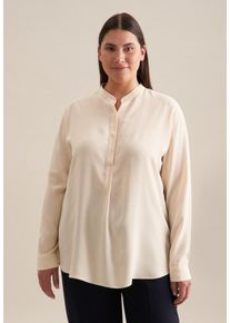 Seidensticker Damen Klassische Bluse "Schwarze Rose", beige, Gr. 52, unifarben, 100% Viskose, Blusen, Tunika Uni