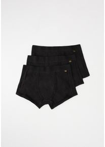 Damen Boxer "Alpha Industries Men - Underwear AI Tape Underwear 3 Pack", schwarz, Gr. XXL, Alpha Industries, Obermaterial: 93% Baumwolle, 7% Elastan,