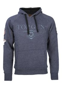 Top Gun Herren Kapuzenpullover "Simulator TG20191025", blau, Gr. XXL, Obermaterial: 50% Baumwolle / 50% Polyester, Pullover
