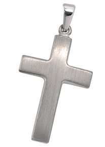 Jobo Damen Kreuz-Anhänger "Anhänger Anhänger Kreuz", Silber 925 (Sterlingsilber), silber, Silber 925 (Sterlingsilber), Schmuckanhänger, 925 Silber