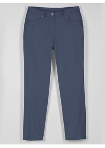 Inspirationen Damen 7/8-Jeans, blau, Gr. 20, unifarben, 97% Baumwolle, 3% Elasthan, Jeans