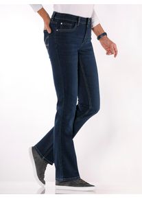 Classic Basics Damen Bootcut-Jeans, blau, Gr. 50, unifarben, 81% Baumwolle, 17% Polyester, 2% Elasthan, Jeans