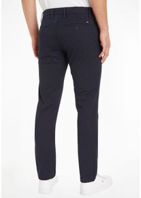 Tommy Hilfiger Herren Chinohose "Chino Bleecker 1985 PIMA CO", blau, casual, Gr. 32, Obermaterial: 96% Baumwolle, 4% Elasthan, Hosen