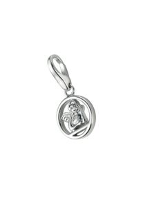 Damen Charm Engel "rund mit Engel, Silber 925", silber, Giorgio Martello MILANO, Silber 925 (Sterlingsilber), Charms