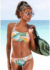 Sunseeker Damen Bustier-Bikini "Allis", gelb, Gr. 32, Microfaser, Microfaser, Bikini-Sets, mit besonderem Rücken