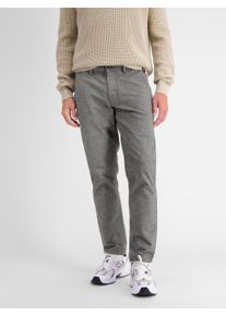 Lerros Herren Chinohose "Lerros Chinos, Melange", grau, Gr. 30, 98% Baumwolle, 2% Elasthan, Hosen