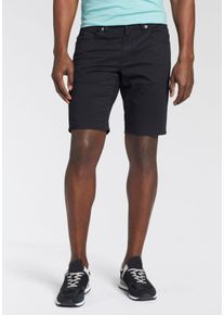 Bruno Banani Herren Shorts, blau, casual, Gr. 29, washed, Web, Obermaterial: 98% Baumwolle, 2% Elasthan, Hosen, 5 Pocket