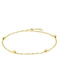 Amor Fußkette "Gold Classic, 2013910", Gelbgold 375, gold, Gelbgold 375, Fußkettchen