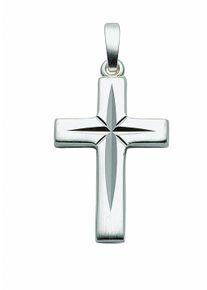 Adelia´s ADELIA ́S Damen Ketten-Anhänger "925 Silber Kreuz Anhänger", Damen, Silber 925 (Sterlingsilber), silber, Silber 925 (Sterlingsilber), Schmuckanhänger,
