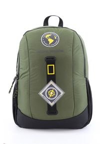 Cityrucksack "New Explorer", National Geographic, grün, Nylon, sportlich, Rucksäcke, mit extra Laptop-Fach