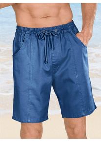 CLASSIC Herren Bermudas, blau, Gr. 56, unifarben, 100% Baumwolle, Hosen