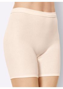 wäschepur WÄSCHEPUR Damen Pagenschlüpfer, Gr. 38, beige, 95% Baumwolle, 5% Elasthan, Unterhosen