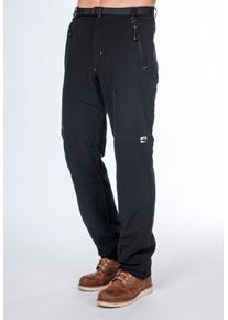 DEPROC Active Herren Schneehose "DEVON MEN", schwarz, Gr. 46, 96% Polyester; 4% Elastan, Hosen, auch in Großen Größen erhältlich